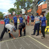 Pembuatan Marka Jalan Zebra Cross di SMPN 1 Banjar dan Perbaikan PJU di Buleleng Barat.