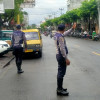 Giat Rutin Dishub Atensi Penertiban Arus Lalin dan Parkir Kendaraan Bermotor di Pasar Anyar Singaraja.