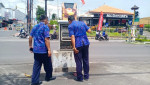 GERAK CEPAT DISHUB TANGANI TRAFFIC LIGHT SIMPANG KAPTEN MUKA YANG PADAM