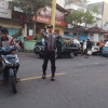 Giat Rutin Dishub Atensi Penertiban Arus Lalin dan Parkir Kendaraan Bermotor di Pasar Anyar Singaraja.