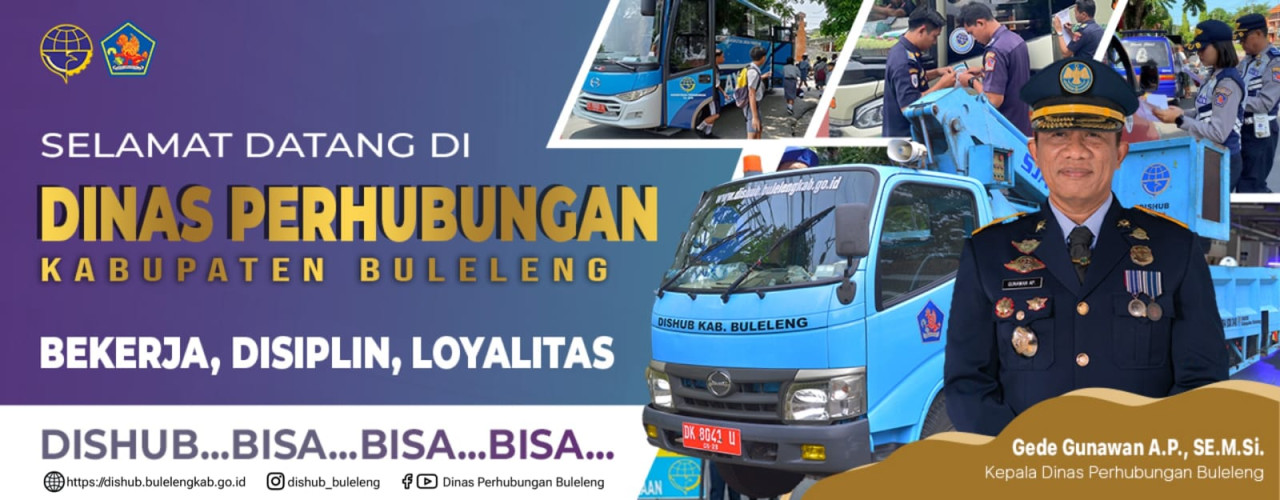 Selamat datang di Dinas Perhubungan